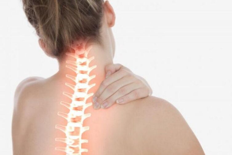 Dor de pescozo por osteocondrose